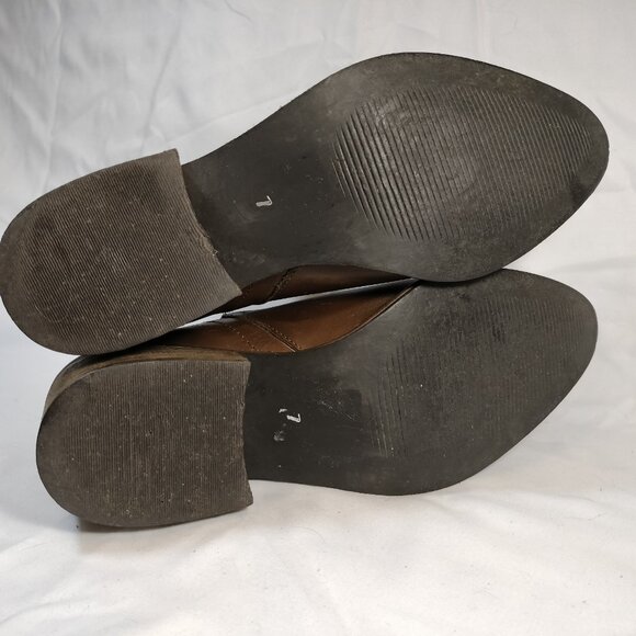 Diba True Brown leather booties size 7 - Picture 8 of 8